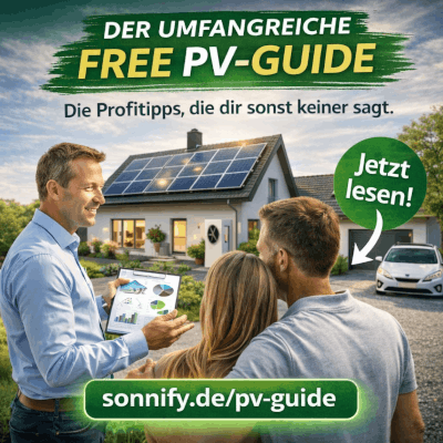 Kostenloser PV Guide von sonnify