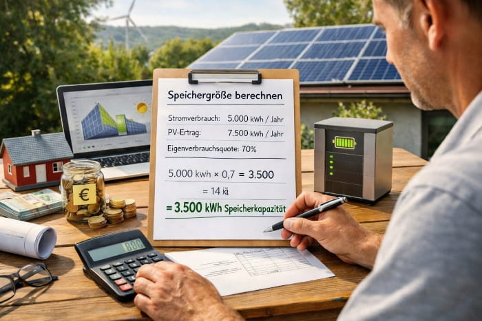 speicher groesse berechnen – Photovoltaik Planung