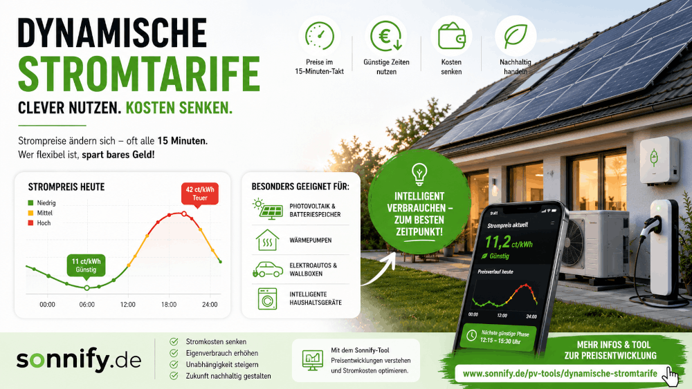  Dynamische Stromtarife: So sparen Hausbesitzer mit intelligentem Stromverbrauch bares Geld