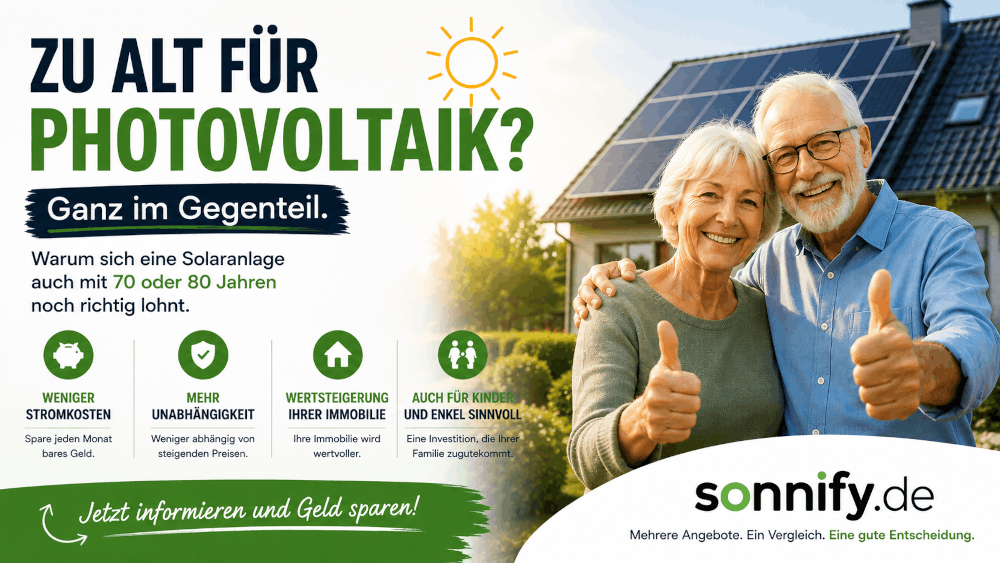 Photovoltaik im Alter – Wann sich eine Solaranlage für Rentner wirklich lohnt