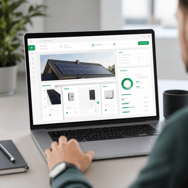 Angebotserstellung im Sonnify Solar-Portal