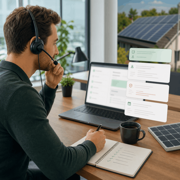 Telefonakquise im Sonnify Solar-Portal